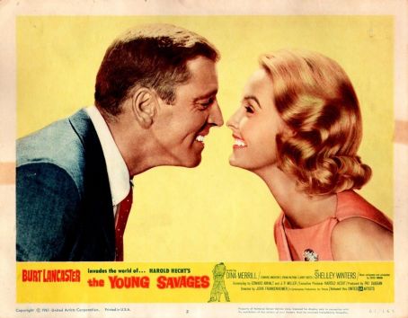 Burt Lancaster and Dina Merrill